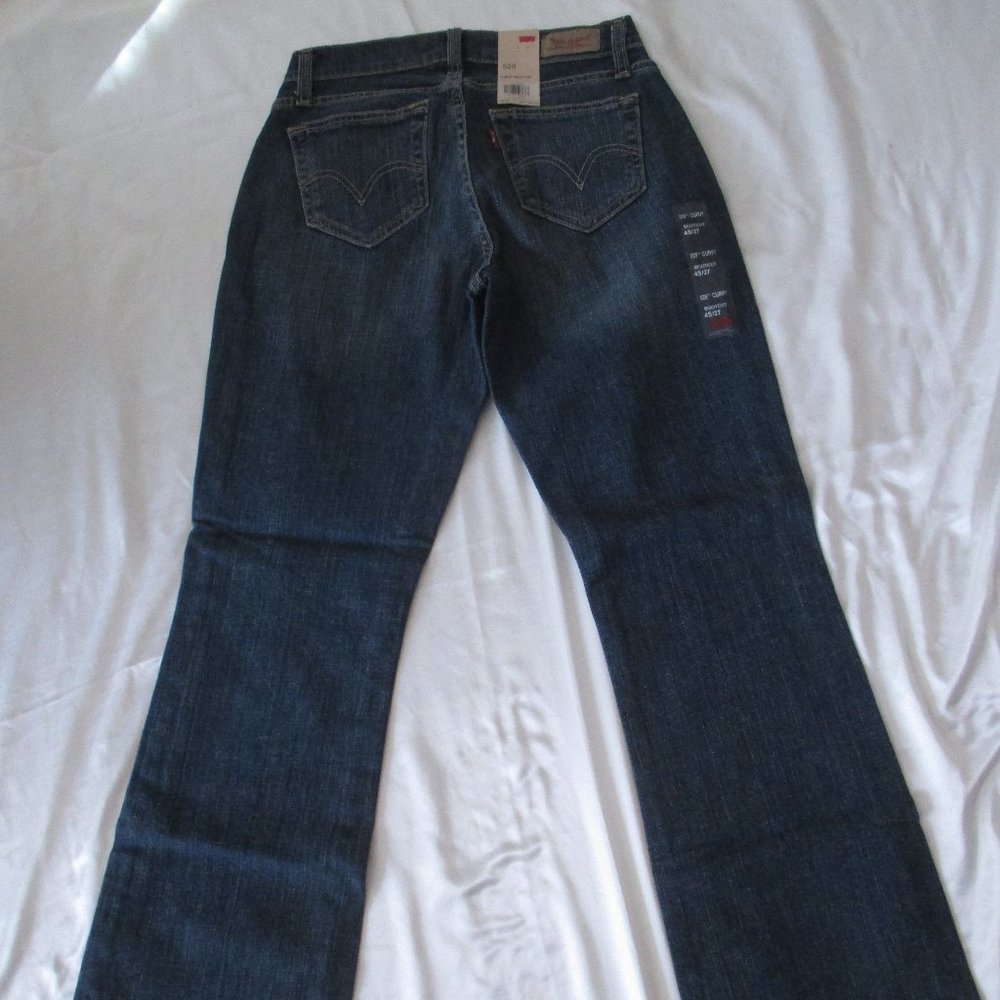 Levi’s 529 Jeans 155350031 Curvy Bootcut Brand New